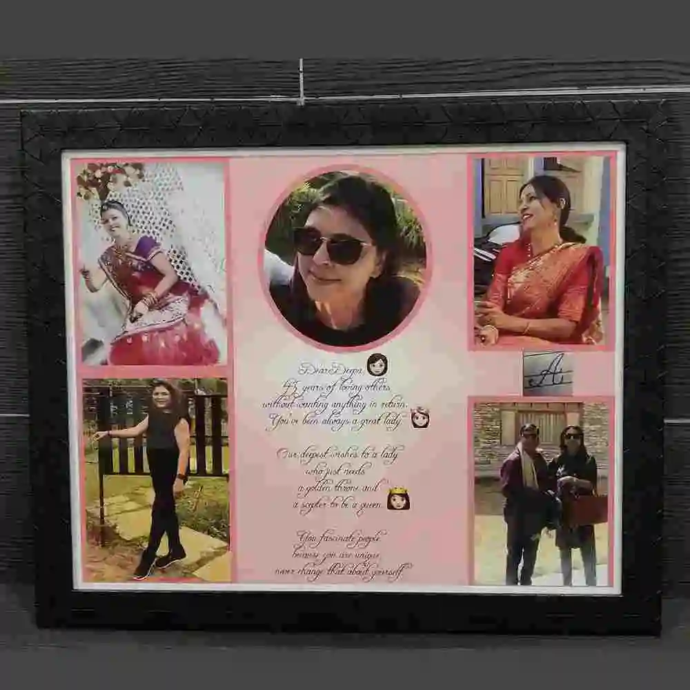 Personalized Birthday Photo Frame